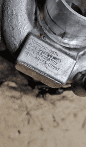 Turbosprężarka z kolektorem dolotowym  citroen 1.6 TD025S2-06T4 wysyłka! 5