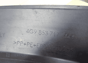 Audi A6 4G allroad listwa błotnika lewa przód 4G9853717 8