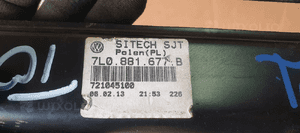 Podstawa mocowanie fotela siedzenia kierowcy lewy przód VW Touareg 7L0881677B 5