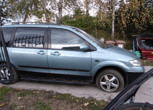 Mazda MPV 99-06  Belka tylna tył na bembny na przyczepke 5