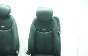 Fotele fotel pasazer kierowca kolor czarny designio mercedes sl R230 5