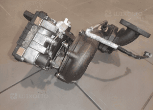 Mercedes OM642 3.0 cdi turbosprężarka turbo turbina nastawnik oryginał bdb 6