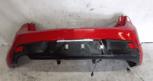 ^ ZDERZAK TYŁ TYLNY MAZDA 3 2 Gen. BL CZERWONY 1