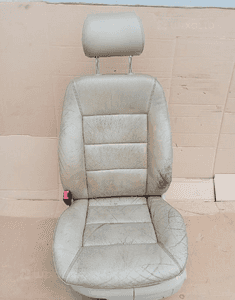Fotel kierowcy lewy przód Audi A6 C5 Kremowa skóra 1