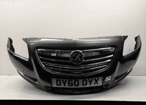Zderzak przód przedni opel insignia a i 1 Z177 szary grafitowy halogeny 1