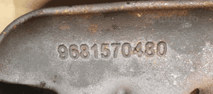 Kolektor wydechowy Citroen C5 III 2.0 HDI 9681570480 5