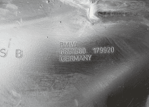 Zawieszenie tylne prawy tył BMW X1 X2 F39 F45 F48 2