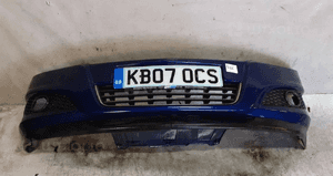 Zderzak przód przedni opel astra h 3 iii lift fl halogeny Z21B granat granatowy 1