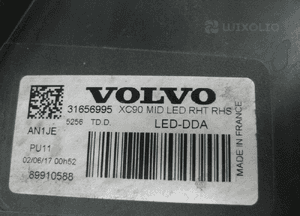 Volvo XC90 ii dwa moduły mid led lampa przednia prawa 9