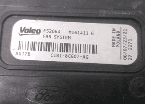 WENTYLATOR CHŁODNICY FORD FIESTA MK7 C1B1-8C607-AG 3