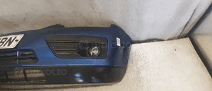 Zderzak przód przedni ford focus MK.2 ii 36 niebieski błękitny halogeny 4
