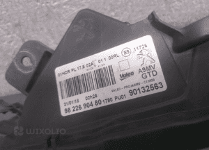 Lampa przód lewa peugeot 208 lift soczewka led 9822690480 5