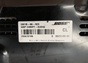 Wzmacniacz Bose Mazda 6 Lift GM1B-66-92X 5