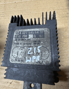 MERCEDES s e c clk a cl moduł wentylatora 5