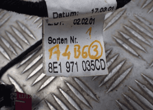 Audi A4 B6 wiazka drzwi tył europa 8E1971035CD radom 2