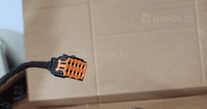 Lusterko lewe 6 pin citroen C5 iii kchc złoty 3