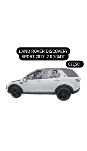 Land Rover Discovery Sport 2017 2.0 204dt nadkole zamek turbosprężarka piasta radio tunel 6