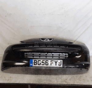 Zderzak przód przedni do peugeot 207 exl exld czarny 1