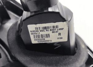 Lampa prawa tył w klapę nissan qashqai i J10 26550-BR01A 2010-2013 lift 5