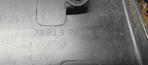 Listwa błotnika lewa boczna Opel Vivaro B Trafic III 788137407R 5