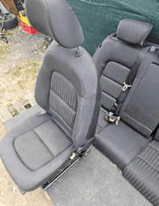 Fotele Fotel Kanapa Skladana Ciemne Grzane Elektryczne Ledzwia Podswietlanie  Audi A4 B8 Kombi Avant 27