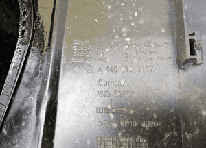 Osłona silnika Mercedes W204 W212 2.2cdi 6460101167 7