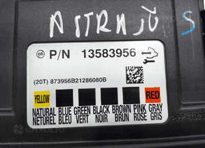 MODUŁ STEROWNIK KOMFORTU OPEL ASTRA J IV 13583956 2012-2015 LIFT 4