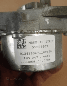 Waku Vacum pompa Fiat 500 0.9 panda twinair 55226403 3