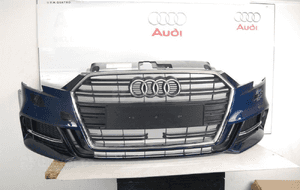 Zderzak audi A3 s-line sedan lift 2016-2020 radar kamera 1