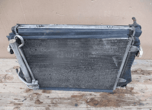 CHŁODNICE WENTYLATOR KOMPLET AUDI A5 B7 2.0 TDI BKD 1