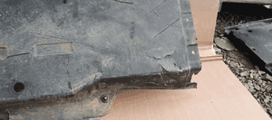 Osłona płyta podwozia lewa Audi A4 B6 8E0825207B 4