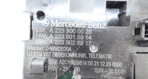 MERCEDES S-KLASA W223 2020- MODUŁ ŁADOWARKA INDUKCYJNA A2239000026 5