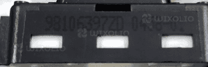 Panel przełącznik szyb lewy przód citroen C4 cactus 98106397ZD 2017-20 lift 4