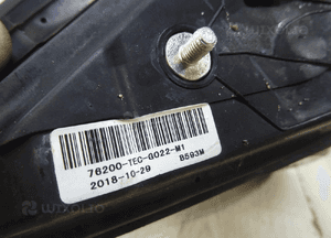 Honda Civic X 17-21 Lusterko Stelaż Prawe 8PIN 76200-TEC-G022-M1 LLU 8