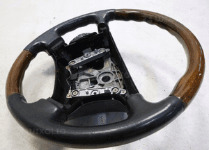 Jaguar XK8 X100 kierownica skóra drewno przełączniki oryginał 4