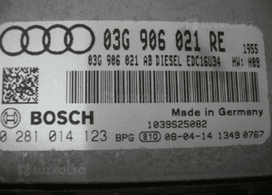 Komputer silnika audi a3 8p 1.9tdi 03G906021RE 3