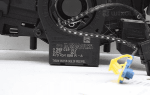 Taśma poduszki powietrznej z przełącznikiem kierunkowskazów Dacia Sandero II '13 3