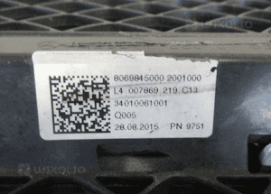 Grill gril atrapa mercedes c-klasa W205 2014- 11