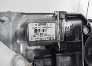 Podnośnik mechanizm szyby lewy przód przedni peugeot 508 i 9686618180 10-14 5