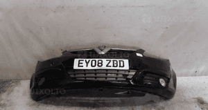 Zderzak przód przedni opel corsa d Z20R czarny halogeny 1