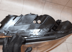 Mercedes W221 lampa prawa przed lift oryginał igła 12