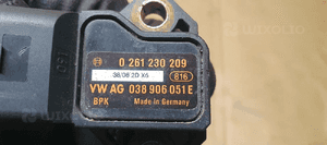 Czujnik ciśnienia MAP sensor Audi A4 B8 2.0 TFSI 038906051E 5