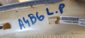 Osłona poszycie słupka lewy przód Audi A4 B6 8E0867233 8