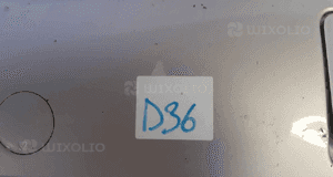 Zderzak przód przedni ford fiesta MK.6 6 vi 62 srebrny halogeny 2
