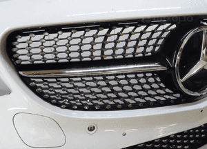 Mercedes c klasa W205 amg lift zderzak przedni 7