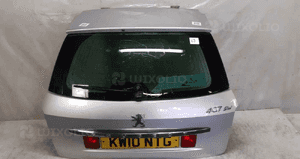 Klapa tył tylna bagażnika do peugeot 407 sw kombi ezrc srebrna 1