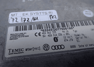 MODUŁ BLUETOOTH AUDI A5 A4 B7 A6 C6 A8 D3 4E0862335 RADOM 3