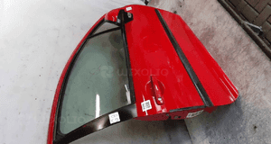 Drzwi przód przednie prawe peugeot 207 kkn czerwony 3D 3 drzwi 4
