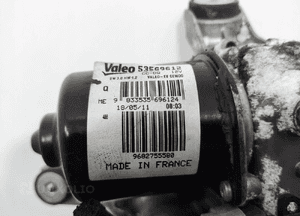 SILNICZEK MECHANIZM WYCIERACZEK LEWY PRZÓD CITROEN C5 III X7 9682755580 5