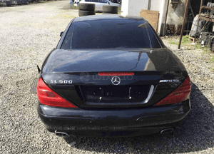 Maska Zderzak Reflektory Błotniki Wzmocnienie Belka Pas Przedni Lampy Mercedes SL500 SL350 R230 31